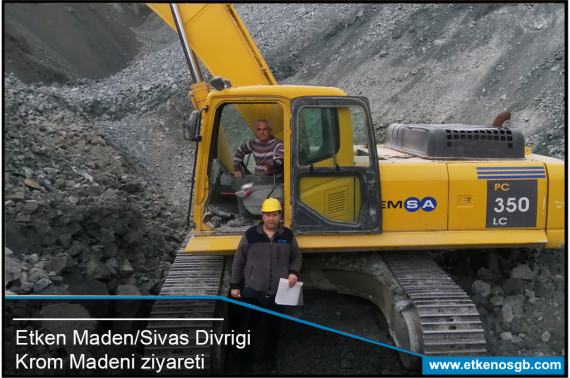 Etken Maden/Sivas Divrigi-Krom Madeni ziyareti